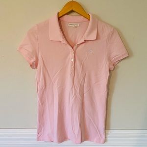 NWOT Aeropostale Pastel Pink Polo L